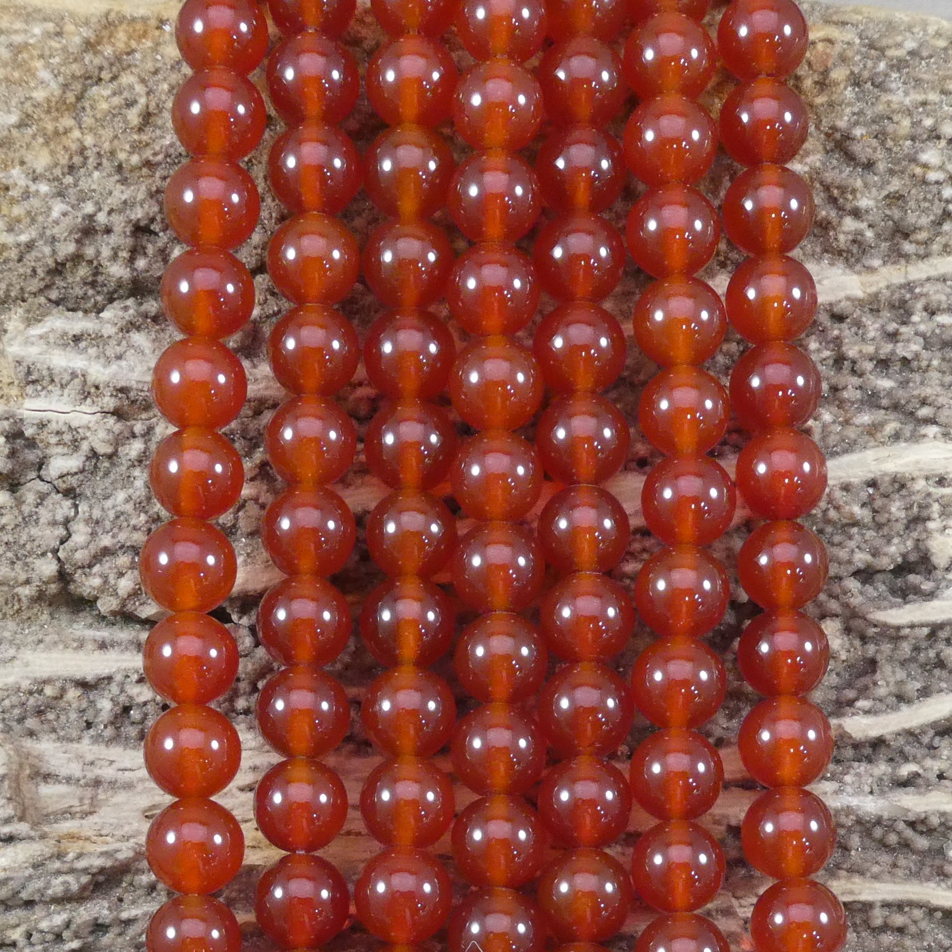 Carnelian (Heat Treated) Round