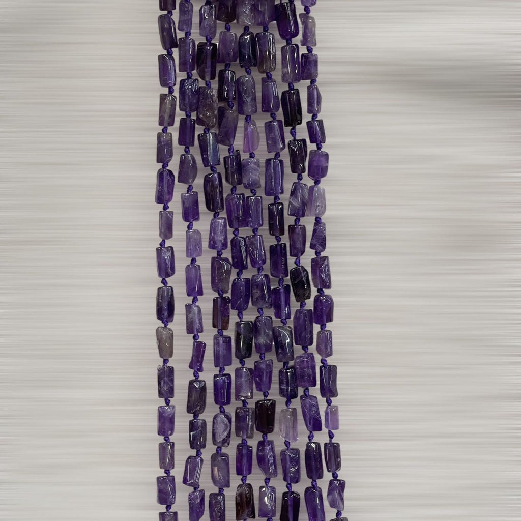 Amethyst Cut Tubes
